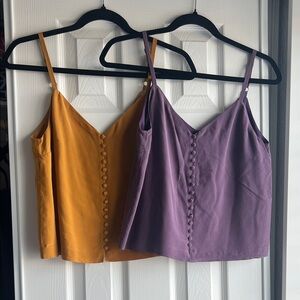 100% Silk Tanks